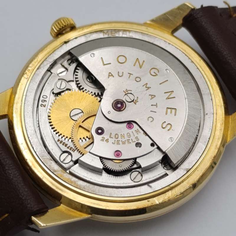 1960 Longines Automatic 18kt gold men's watch - caliber 290 - serial 11379354