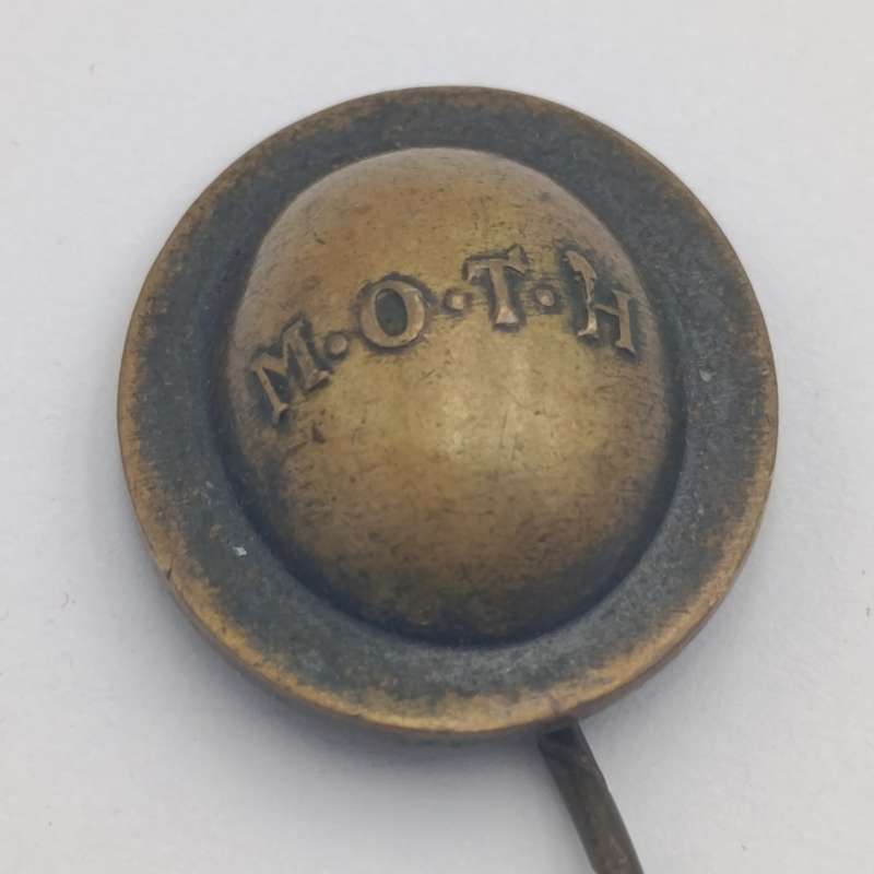 M.O.T.H - Memorable Order of Tin Hats stick pin badge
