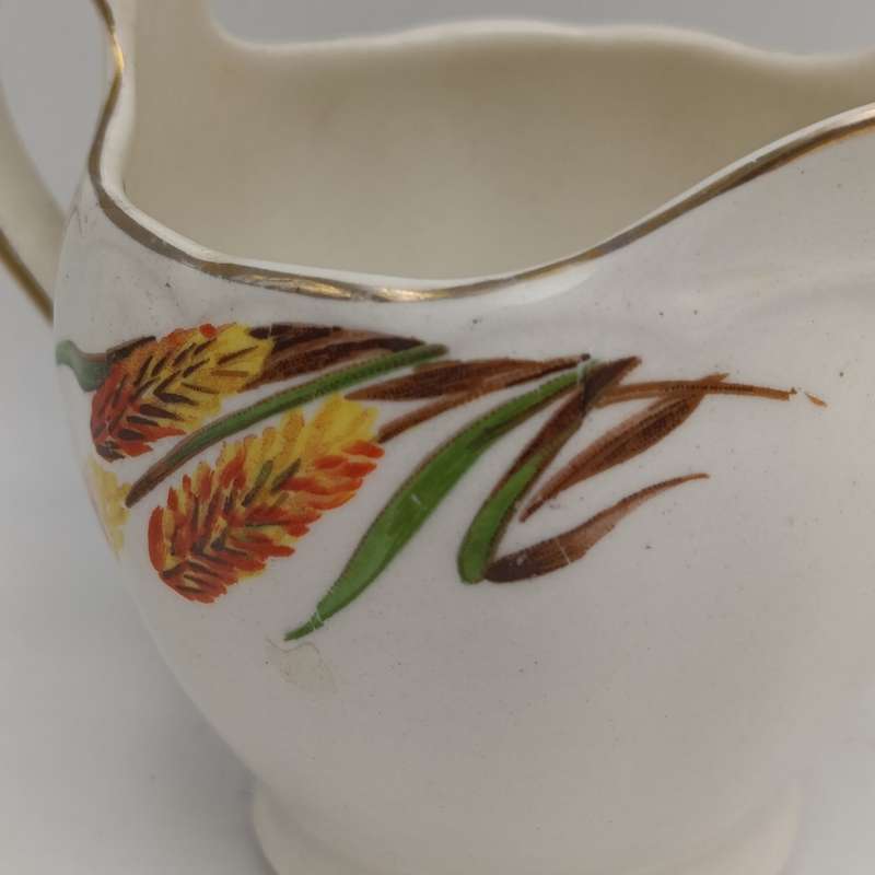 Vintage Grindley Cream Petal milk jug