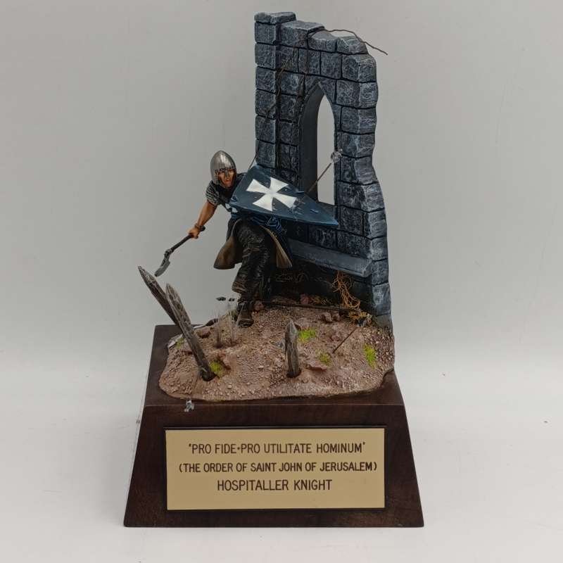The Order of Saint John of Jerusalem Hospitaller Knight  handpainted figurine