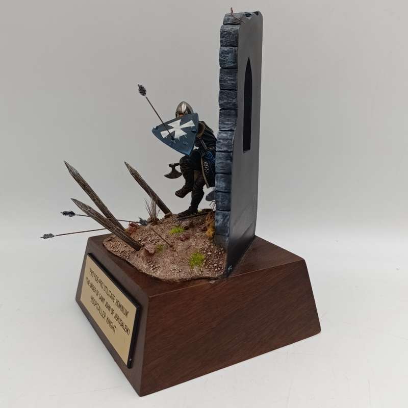 The Order of Saint John of Jerusalem Hospitaller Knight  handpainted figurine