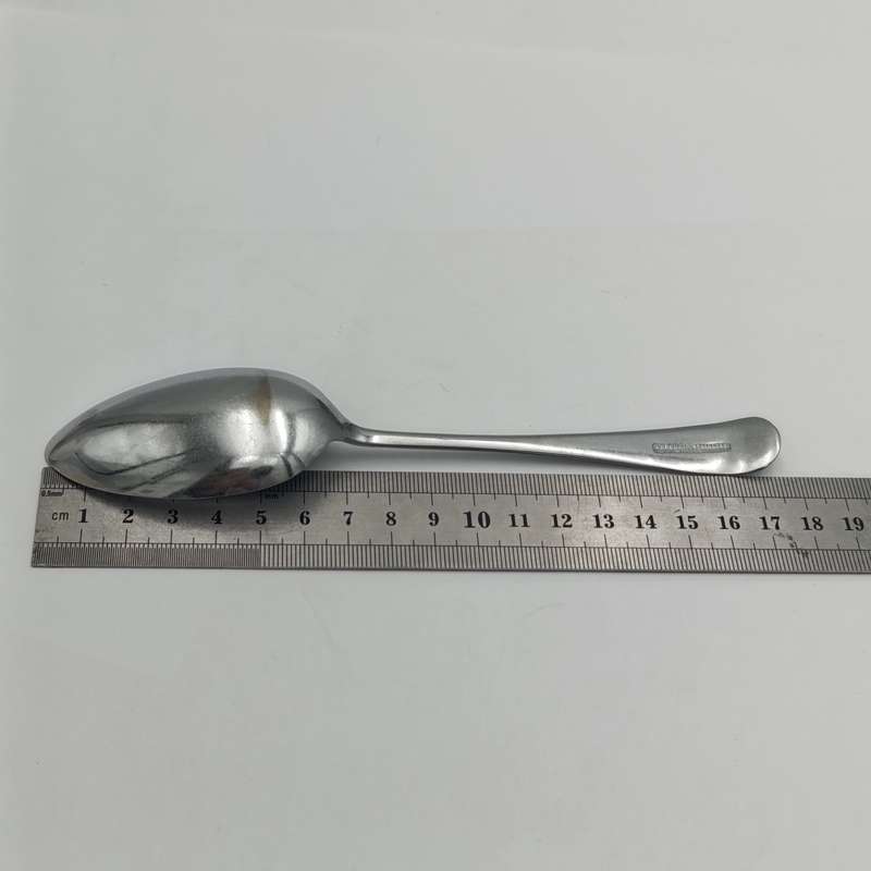Lot of 12 vintage Chromoid Nickle silver table spoons