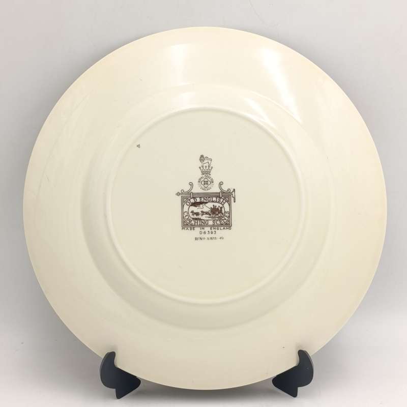 Royal Doulton Old English Coaching scenes porcelain plate