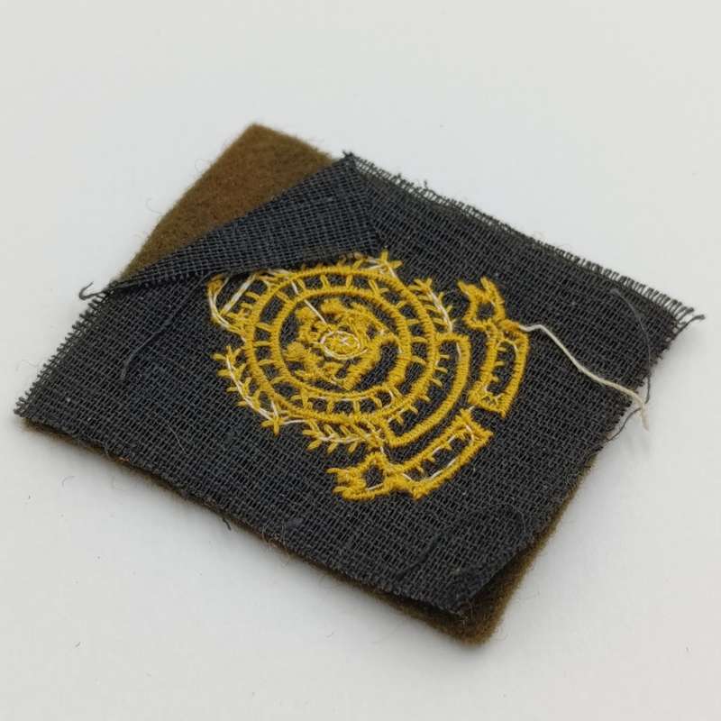 SA Railway Police field dress cap badge