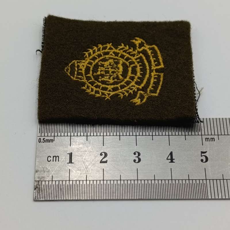 SA Railway Police field dress cap badge