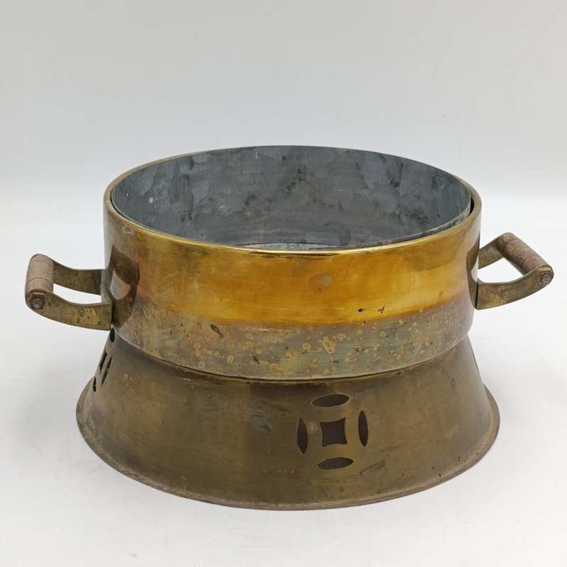 Vintage brass Eastern hot pot