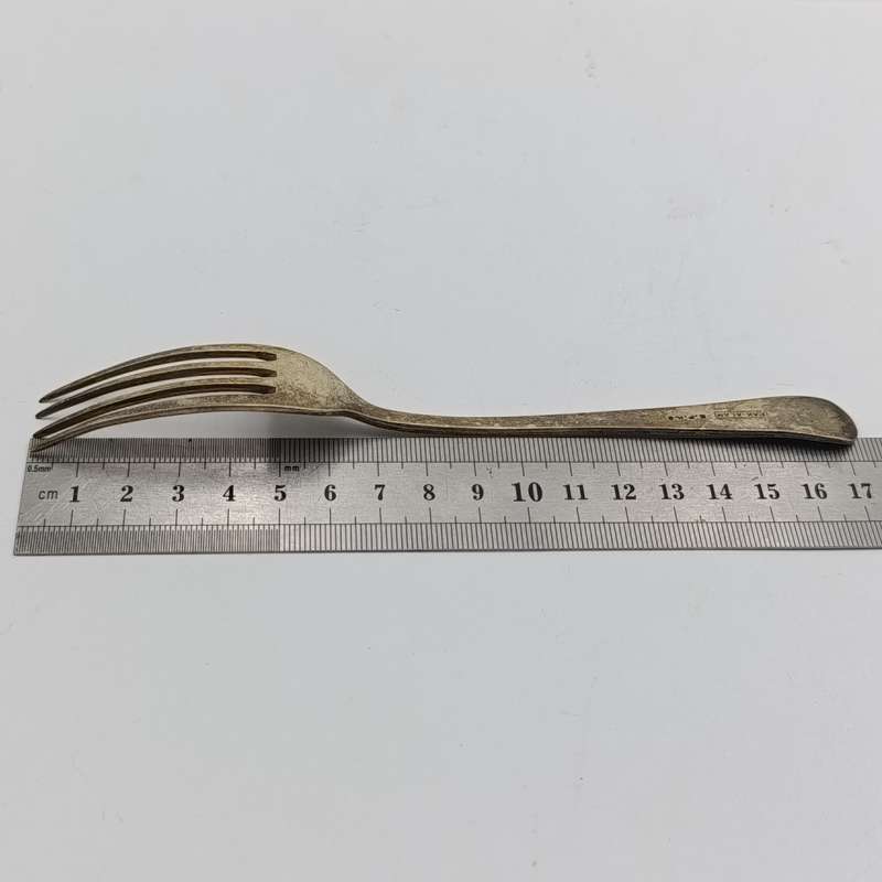 Vintage set of 12 Pak-Alam silverplated forks