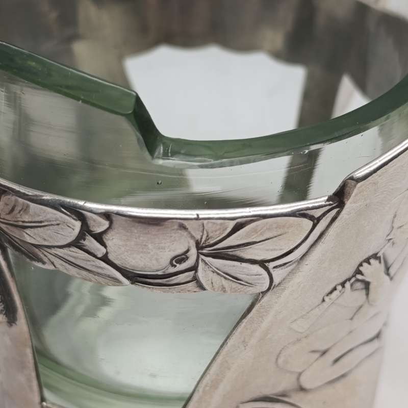 Silver plated WMF - hallmarked art Deco sweets basket