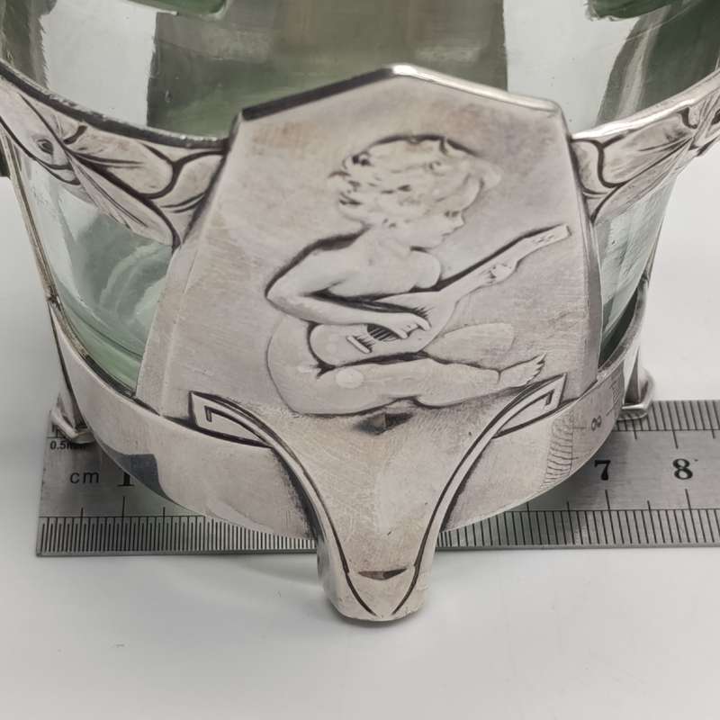 Silver plated WMF - hallmarked art Deco sweets basket
