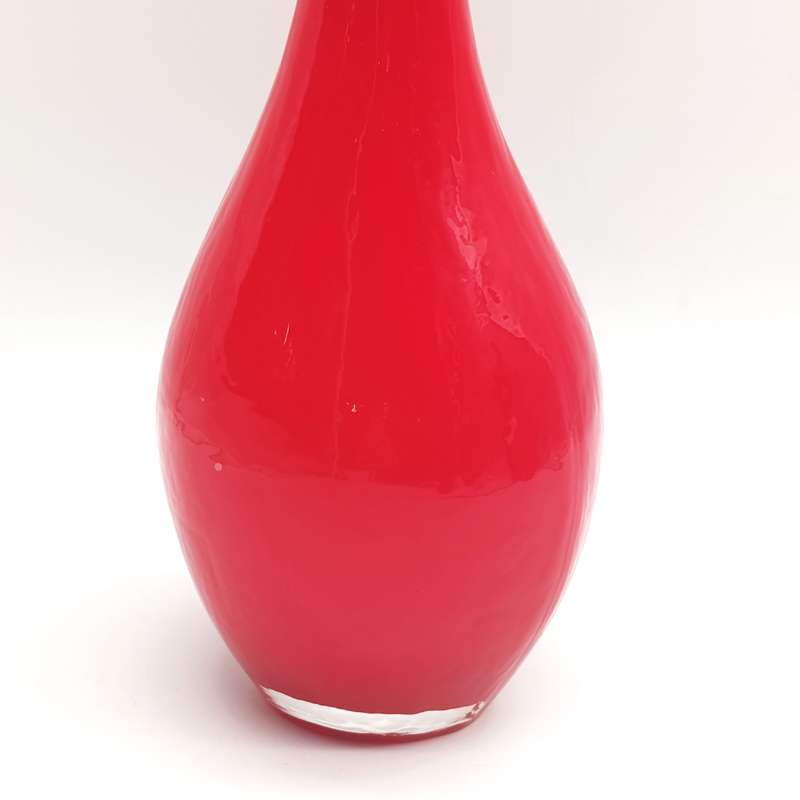 Vintage Floris Meydam Red Vase