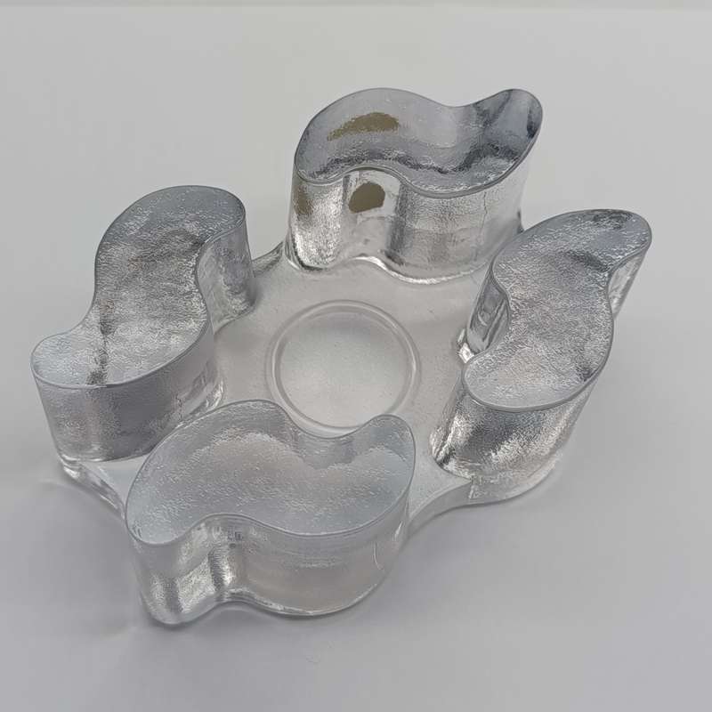 Ritzenhoff Cristal handarbeit Hand-made crystal candle pot warmer