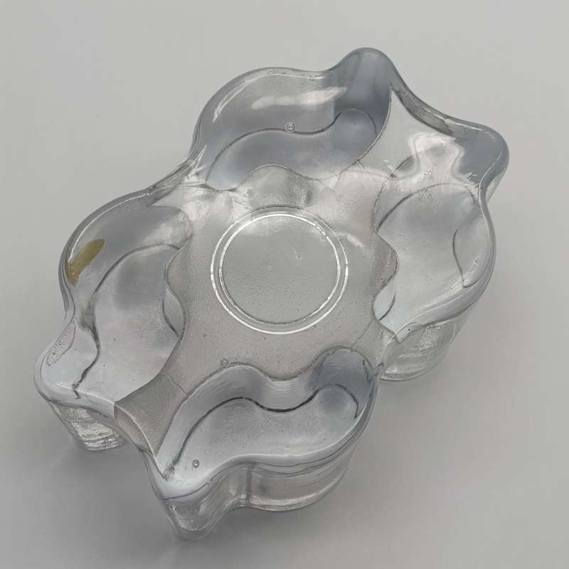 Ritzenhoff Cristal handarbeit Hand-made crystal candle pot warmer