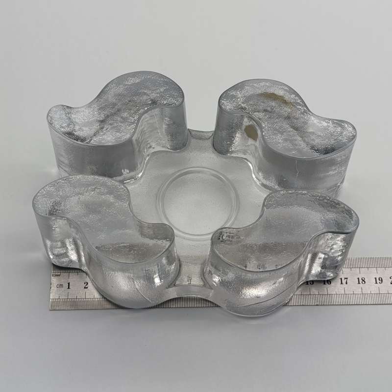 Ritzenhoff Cristal handarbeit Hand-made crystal candle pot warmer