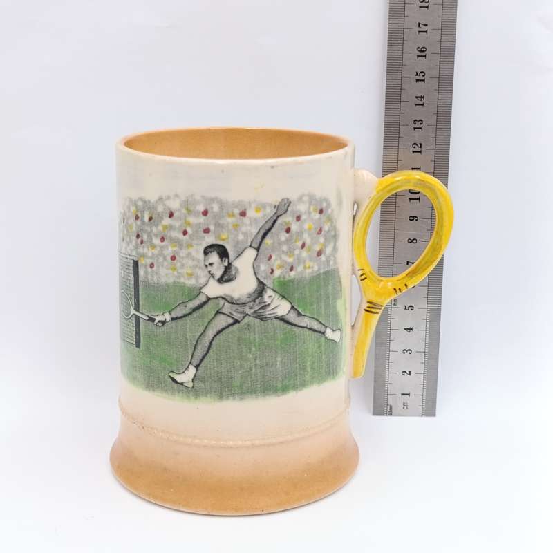 Royal Bradwell Arthur wood sport- tennis series beer mug