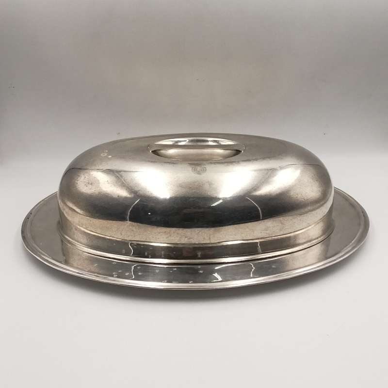 Vintage Southern Sun Hotelware food cloche and serving dish