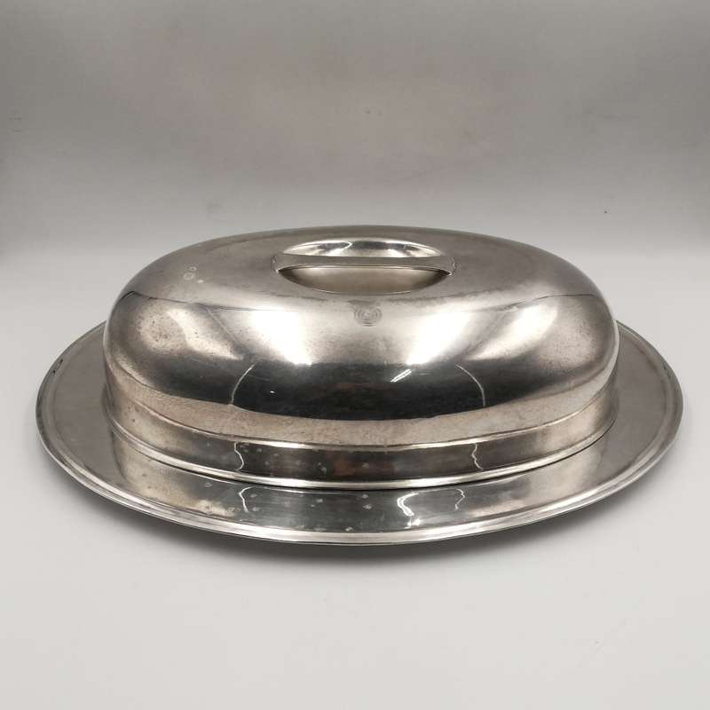 Vintage Southern Sun Hotelware food cloche and serving dish