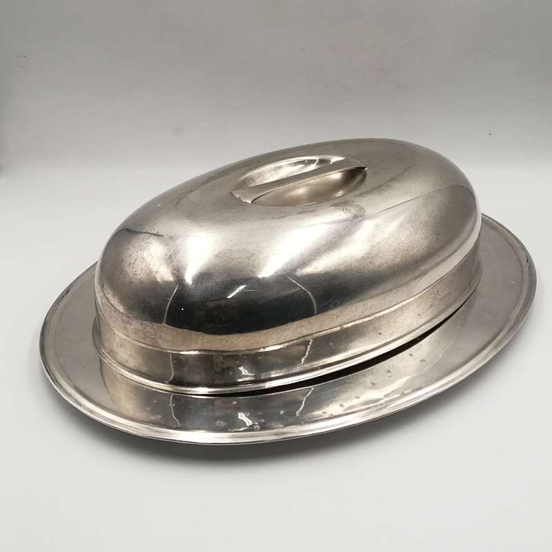 Vintage Southern Sun Hotelware food cloche and serving dish
