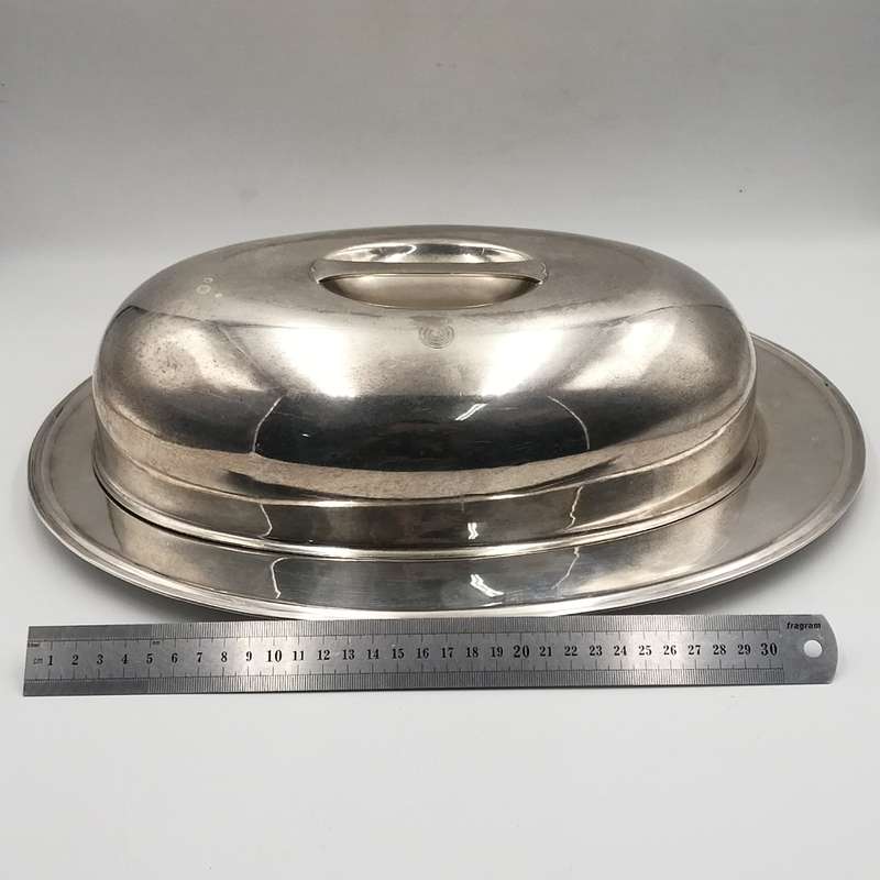 Vintage Southern Sun Hotelware food cloche and serving dish