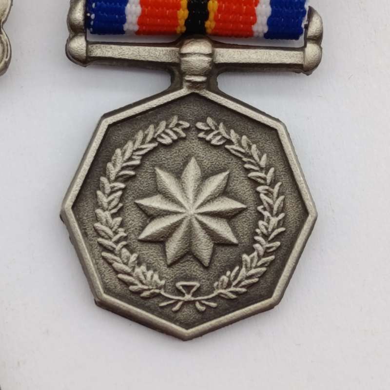 SANDF Tshumelo Ikatelaho medal plus miniature #2253