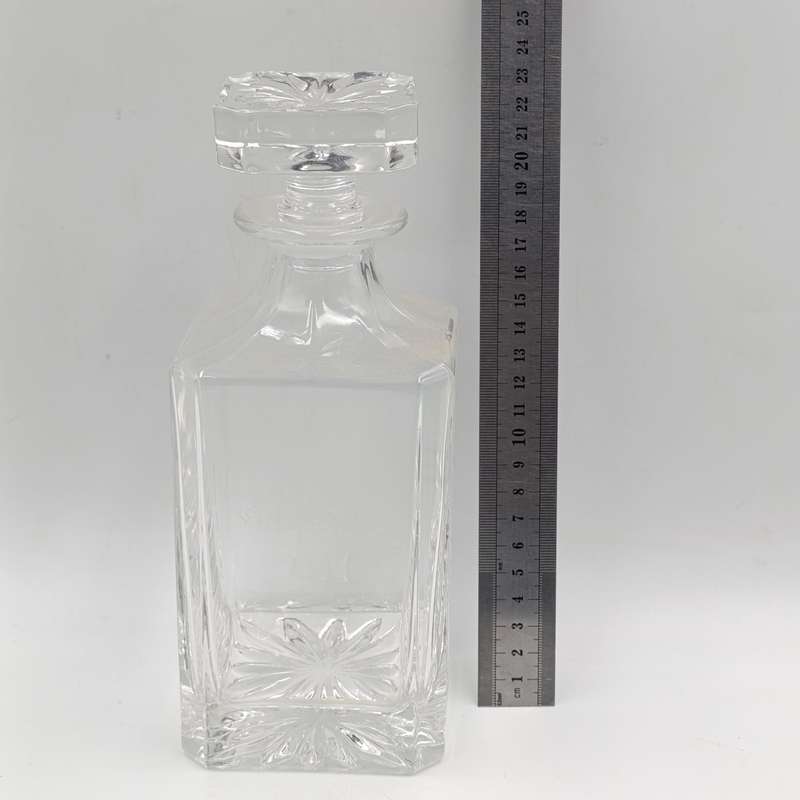 Vintage crystal Johnnie Walker Whiskey decanter