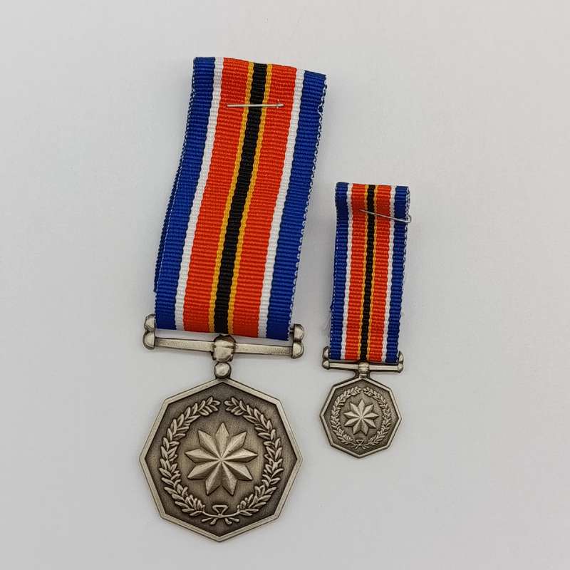 SANDF Tshumelo Ikatelaho medal plus miniature #2247