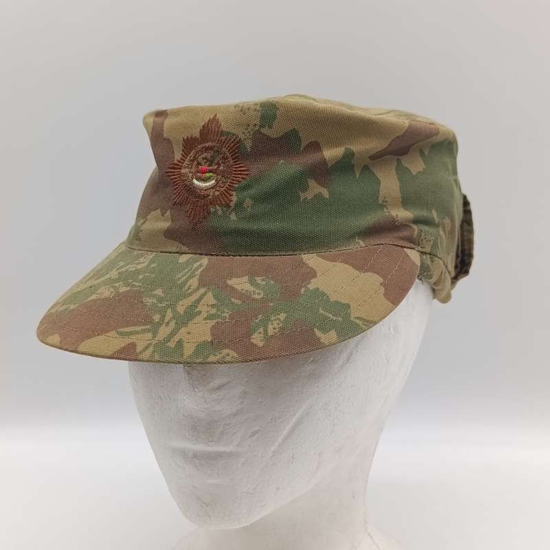 Old SA Police task Force camo flap cap