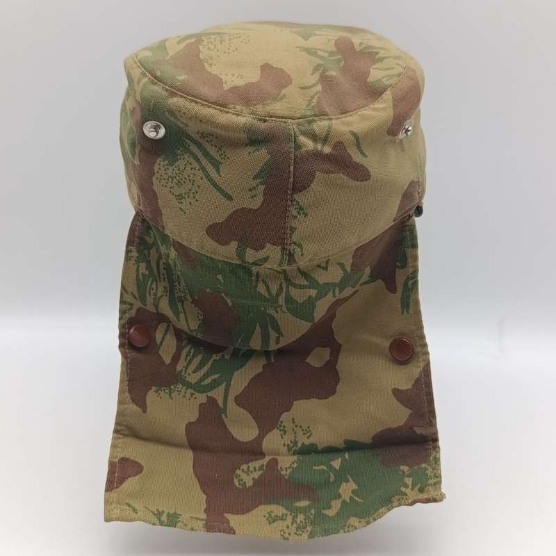 Old SA Police task Force camo flap cap