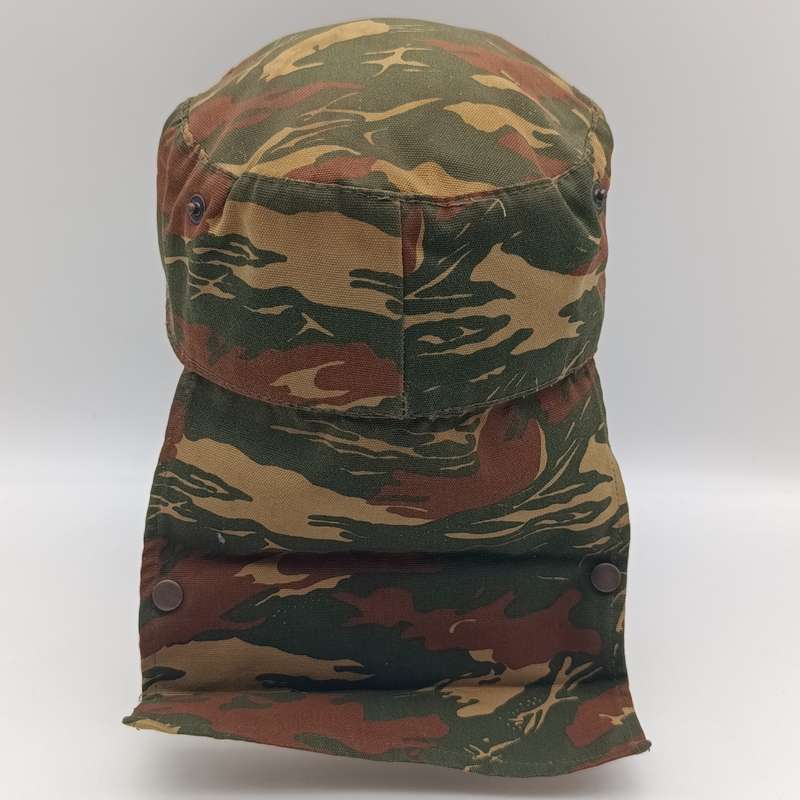 SWAPOL Koevoet Camo flap cap with orange inner