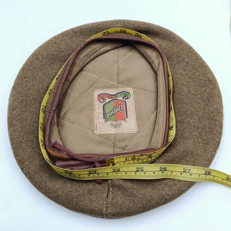 WW2 SA Union Defence Force beret - made by Dugson - excellent condition - size 56