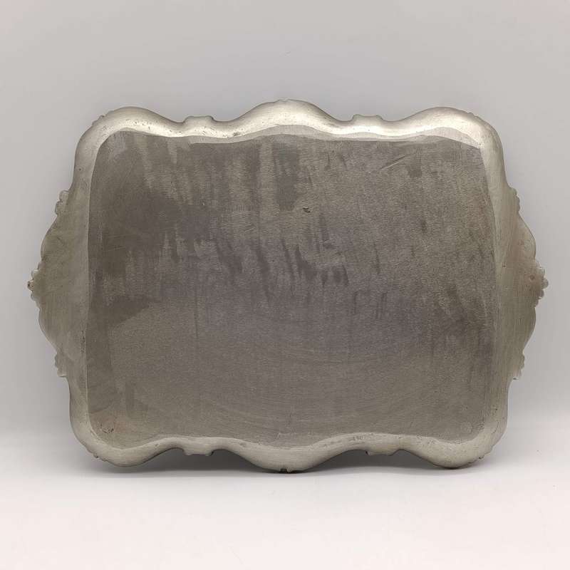 Beautiful Rustic design poly-resin tray