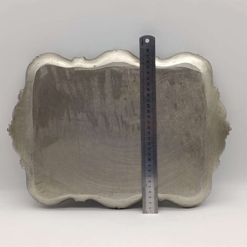 Beautiful Rustic design poly-resin tray