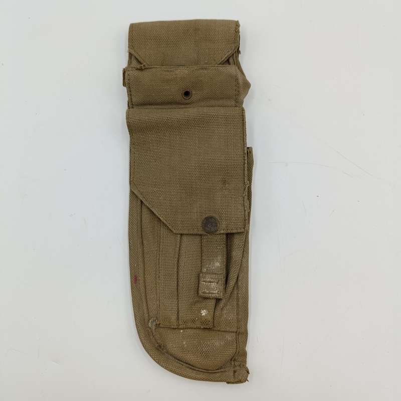 Old South African police webbing holster