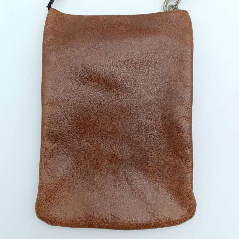 Original Leather mens sling purse bag