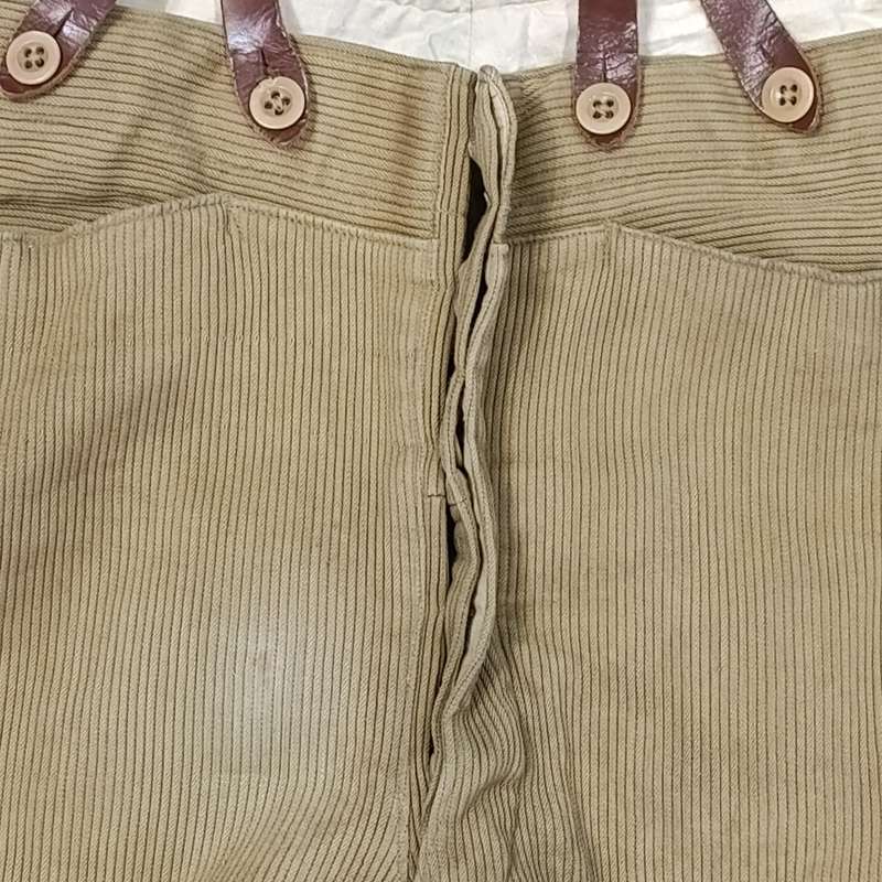 SA Union Defence Force horse riding pants/breeches with suspenders