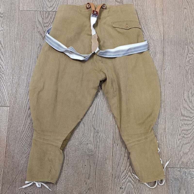 SA Union Defence Force horse riding pants/breeches with suspenders