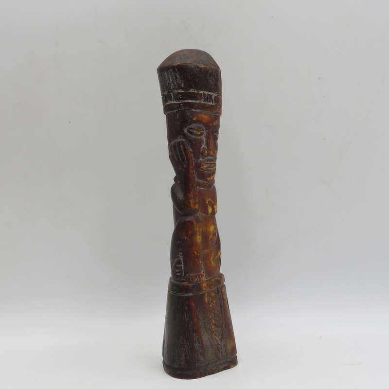 Vintage African Hippo bone carving