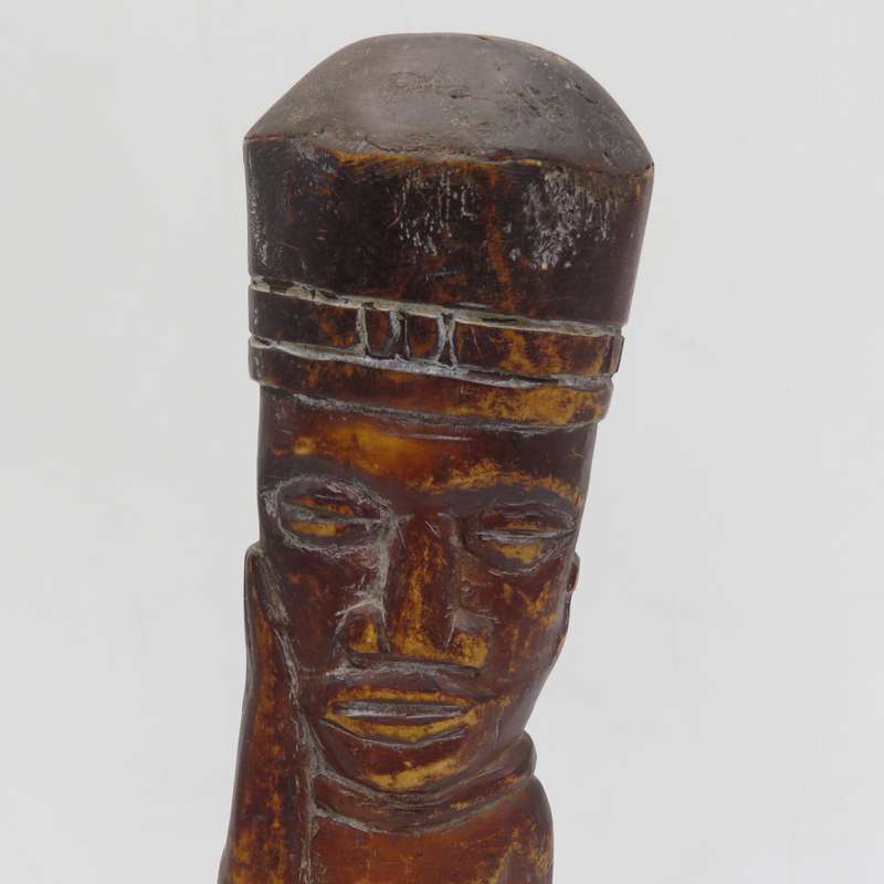 Vintage African Hippo bone carving