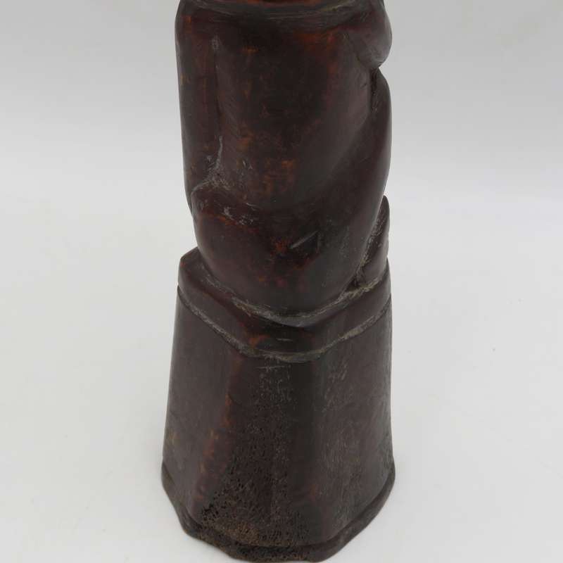 Vintage African Hippo bone carving
