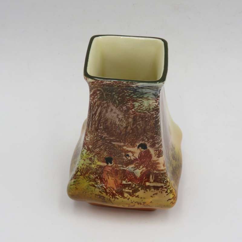 Vintage Royal Doulton Rustic England flower vase