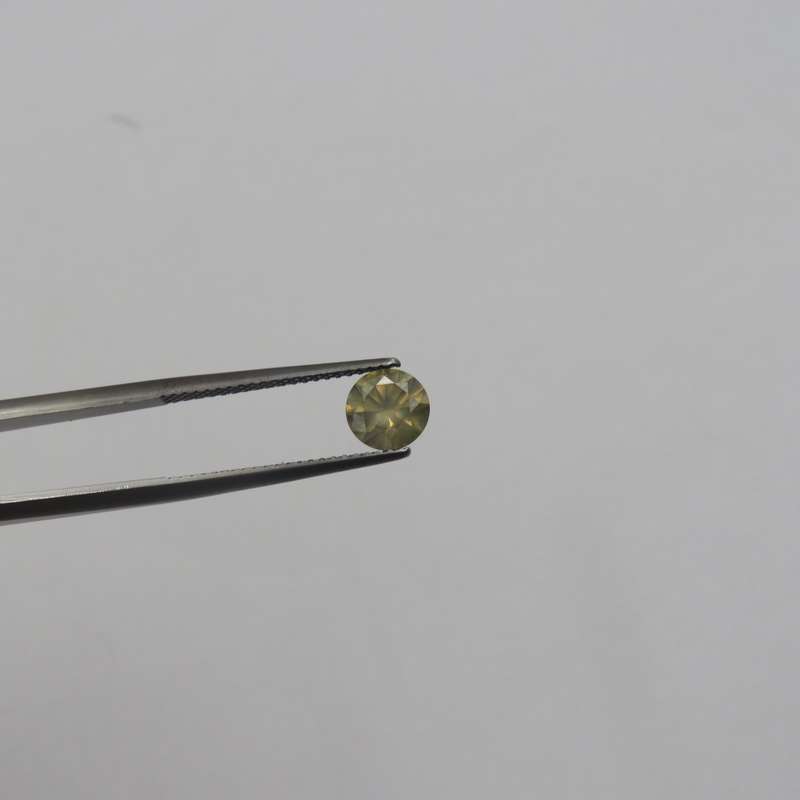 Round Brilliant diamond of 0,917ct with GEMLAB certificate