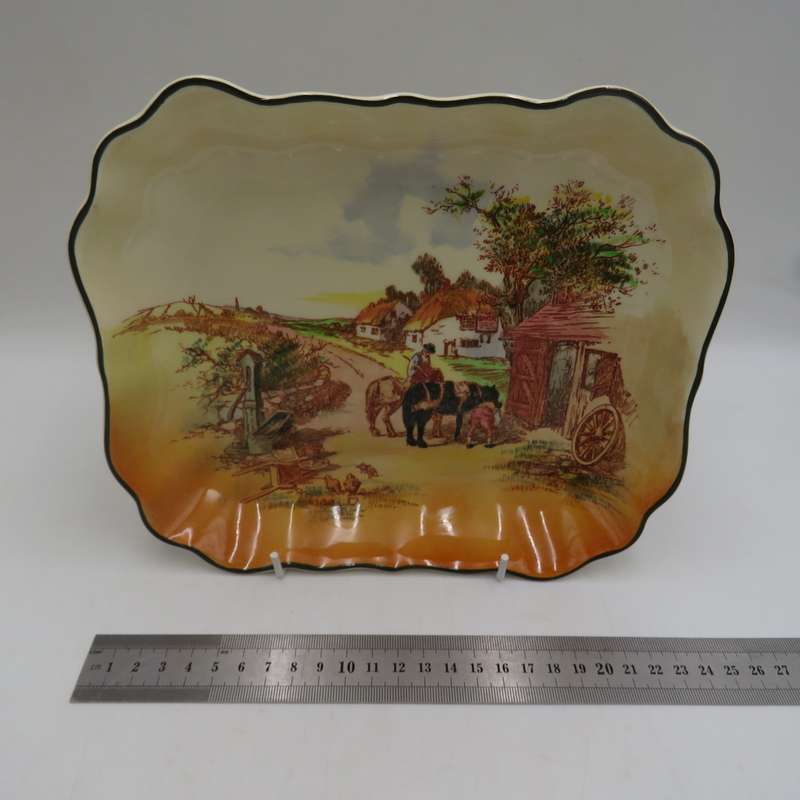 Vintage Royal Doulton Rustic England serving platter
