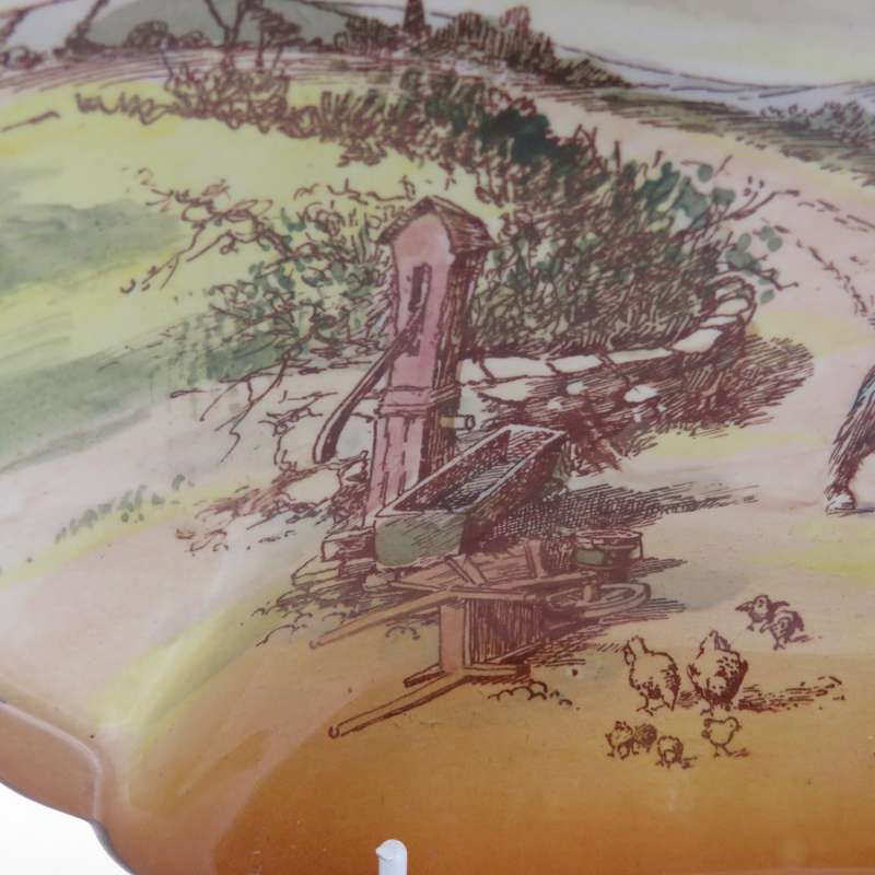 Vintage Royal Doulton Rustic England serving platter