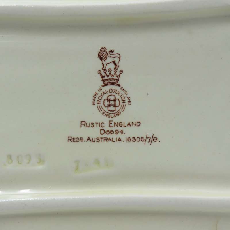 Vintage Royal Doulton Rustic England serving platter