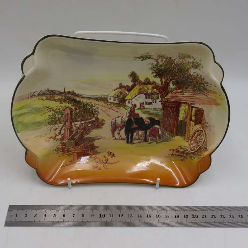 Vintage Royal Doulton Rustic England serving platter