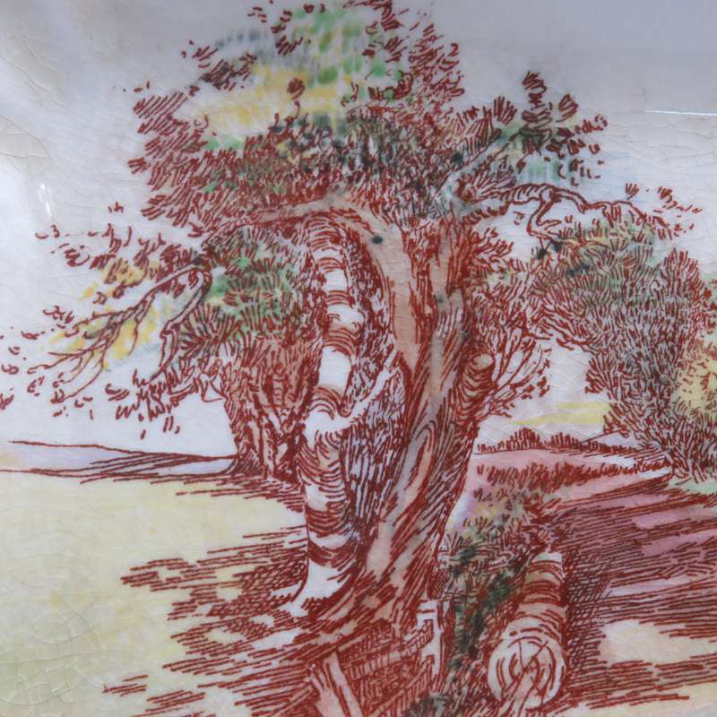 Vintage Royal Doulton Rustic England serving platter