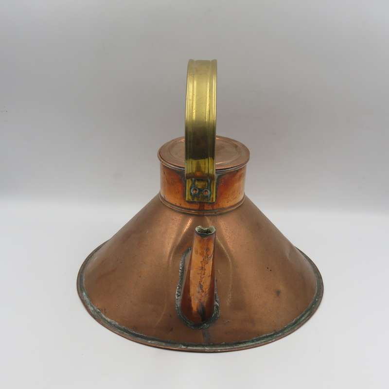 Beautiful vintage copper kettle