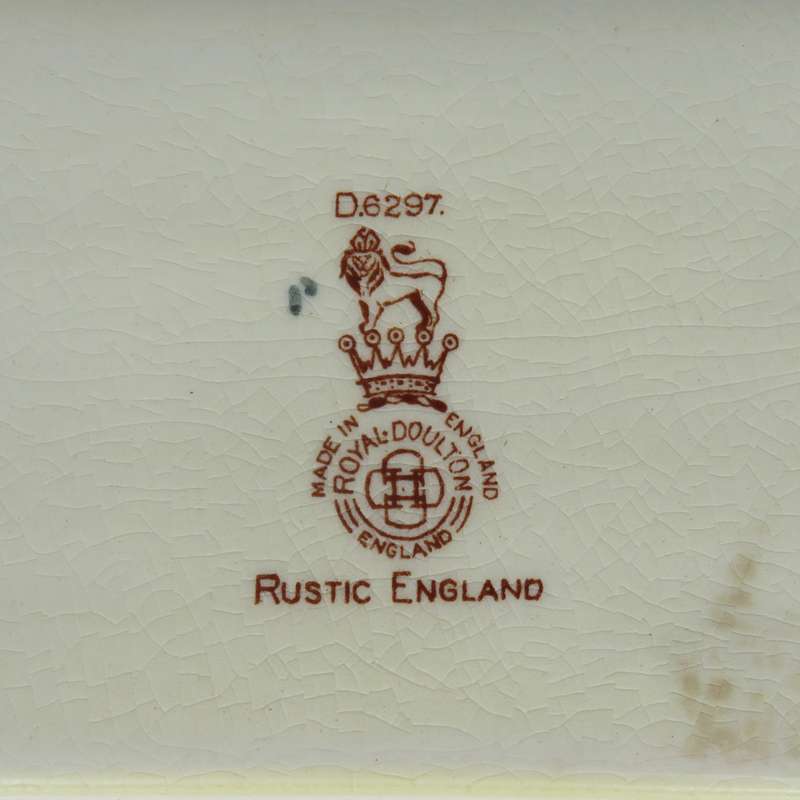 Vintage Royal Doulton Rustic England serving platter