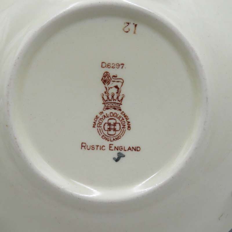 Vintage Royal Doulton Rustic England bowl