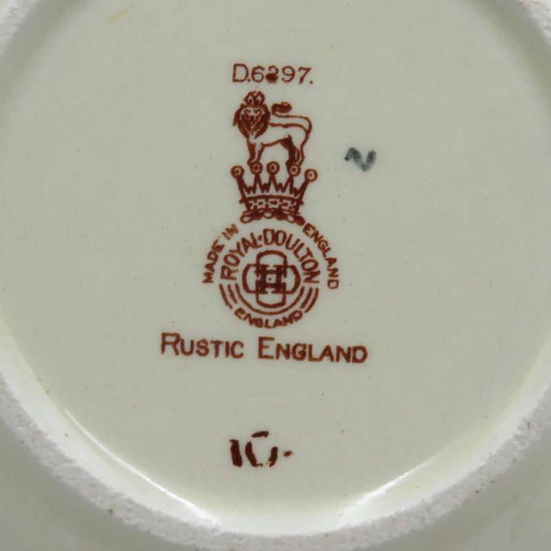 Vintage Royal Doulton Rustic England bowl