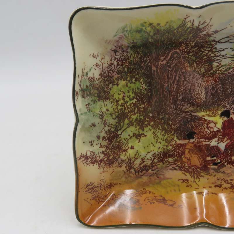 Vintage Royal Doulton Rustic England trinket bowl